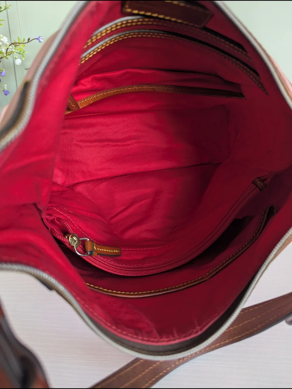 Dooney & Bourke Pink Shoulder Hobo Bag